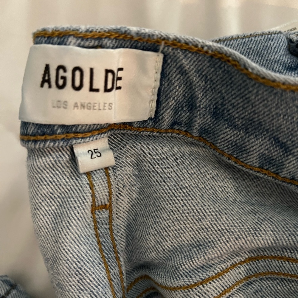 AGOLDE High Rise Riley Jeans - Picture 4 of 7